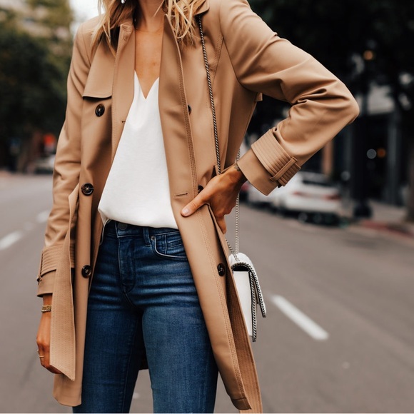 HTF Express Trench Coat 2019 - Picture 1 of 9